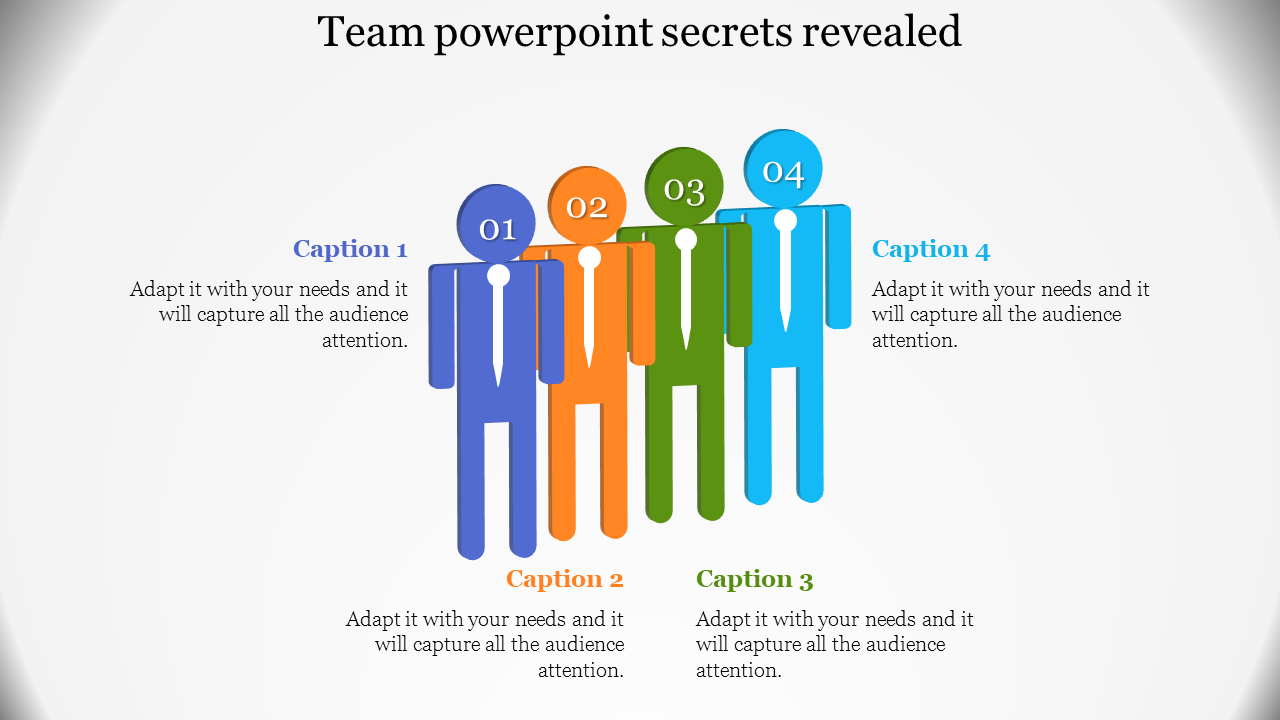Free - Get Team PowerPoint Template Presentation Slide Design